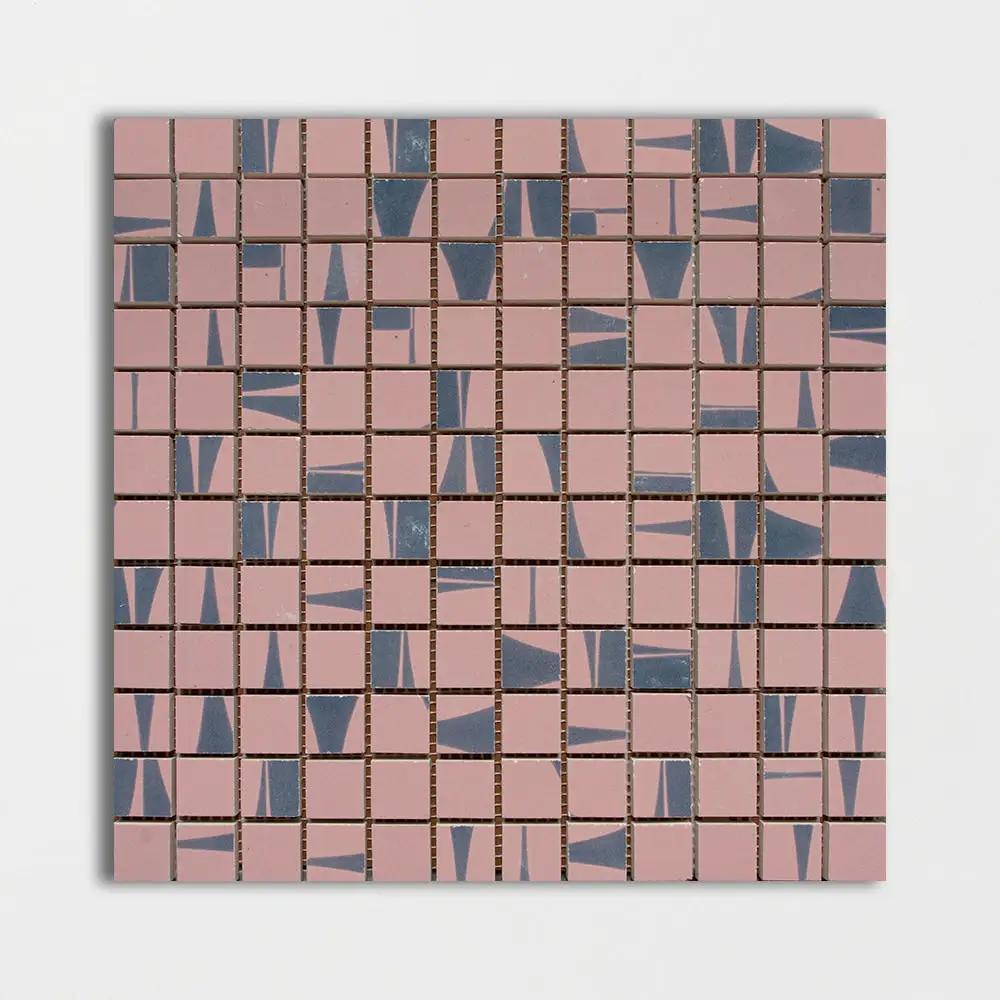 Eventide Glossy 1x1 Ceramic Mosaics 12x12