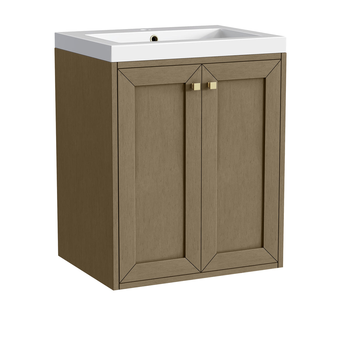 James Martin Chianti 24" Single Bathroom Vanity, Walnut Whisper