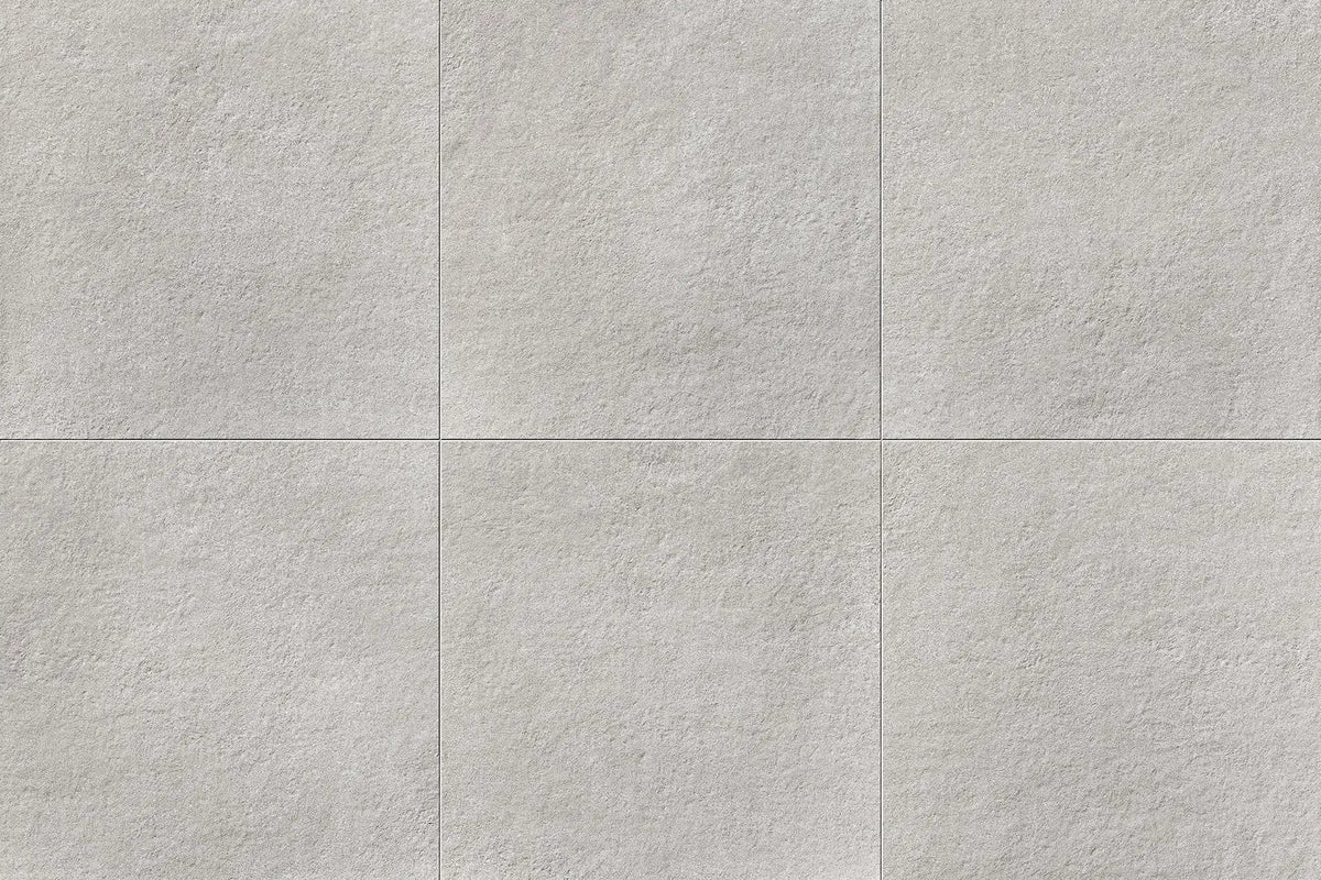 Frontier20 Indiana Grey Select L Shape Mitered Edge Corner Right Limestone Look Porcelain Moldings 12x24