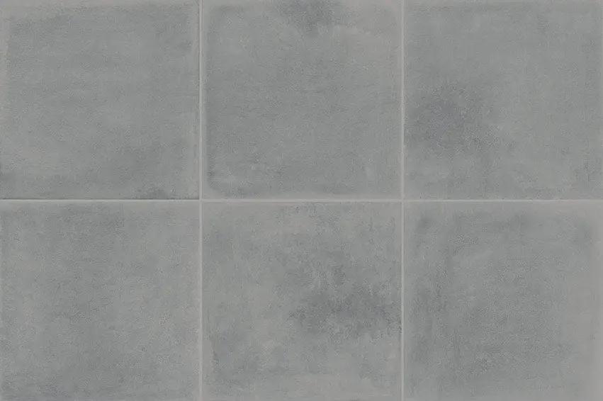 Frontier20 Simply Grey L Shape Corner Closure Right Concrete Look Porcelain Moldings 12x24