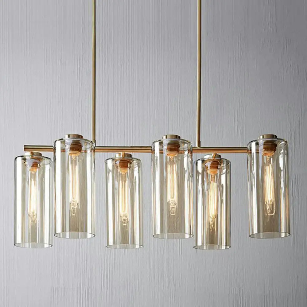 DecorBites™ Glass Suspension Pendant Light for Modern Island Ceiling and Dining Room