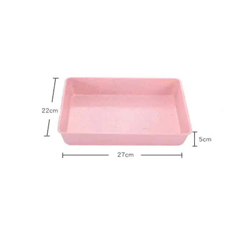 Gold carbon steel cake baking tray set kitchen non stick pan