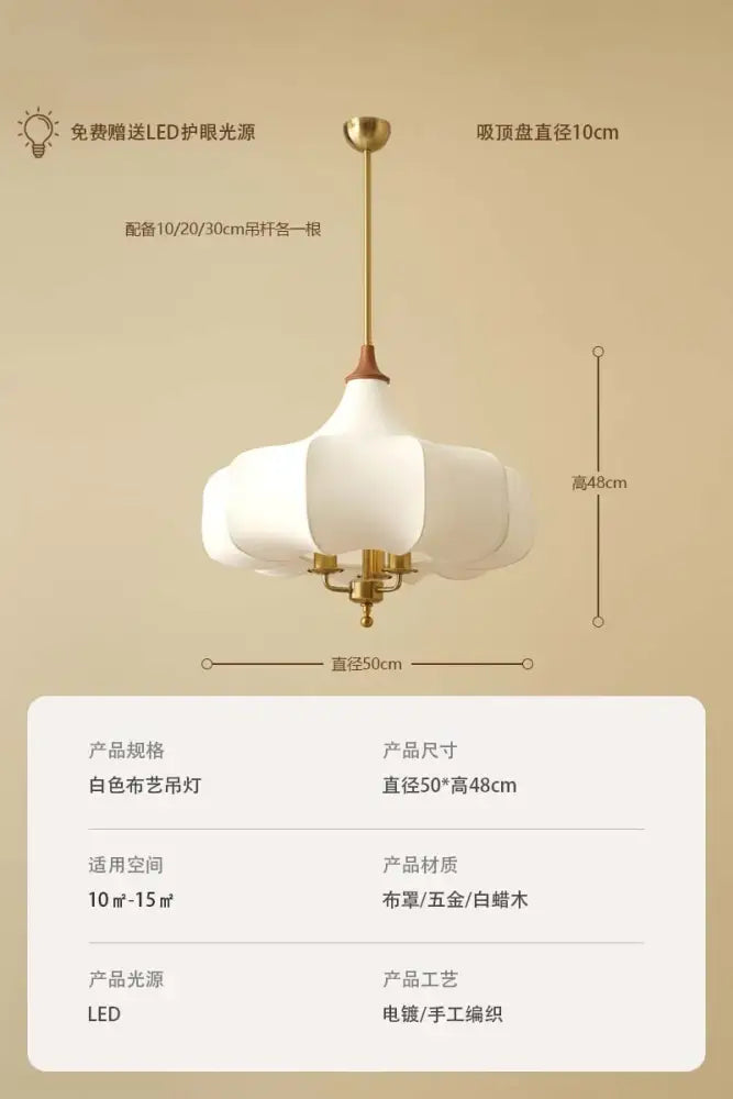 Gold lustre medieval brass pendant lights for dining room