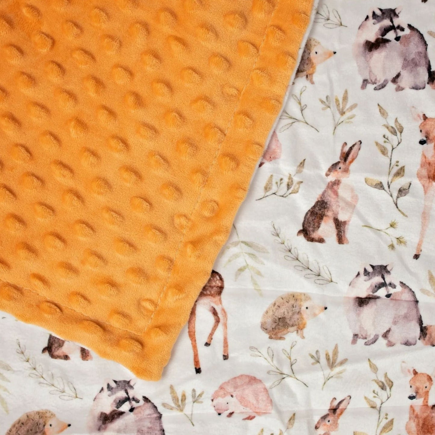 Baby Blanket | Minky Dot Collection | Growing Sprouts