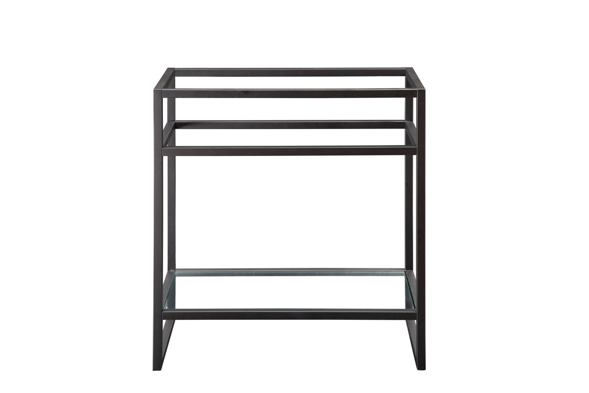 James Martin Boston 31.5" Console Base, Matte Black