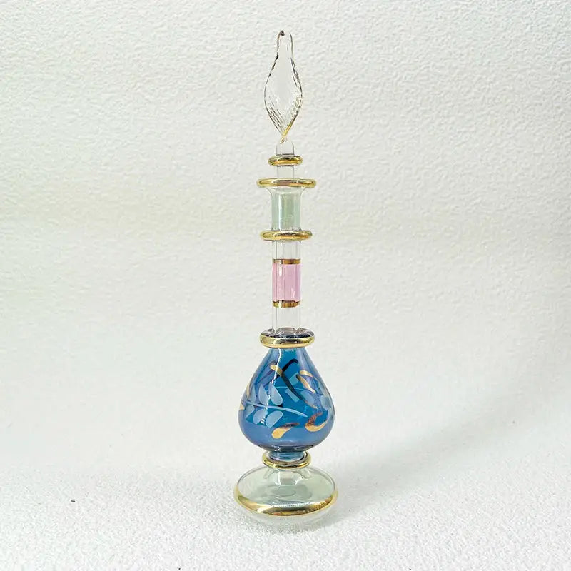 Handmade glass bottle exquisite ornament for living room decor