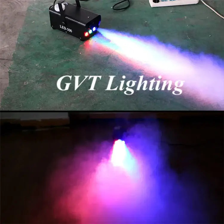 Industrial black metal 500w wireless fog machine party decor