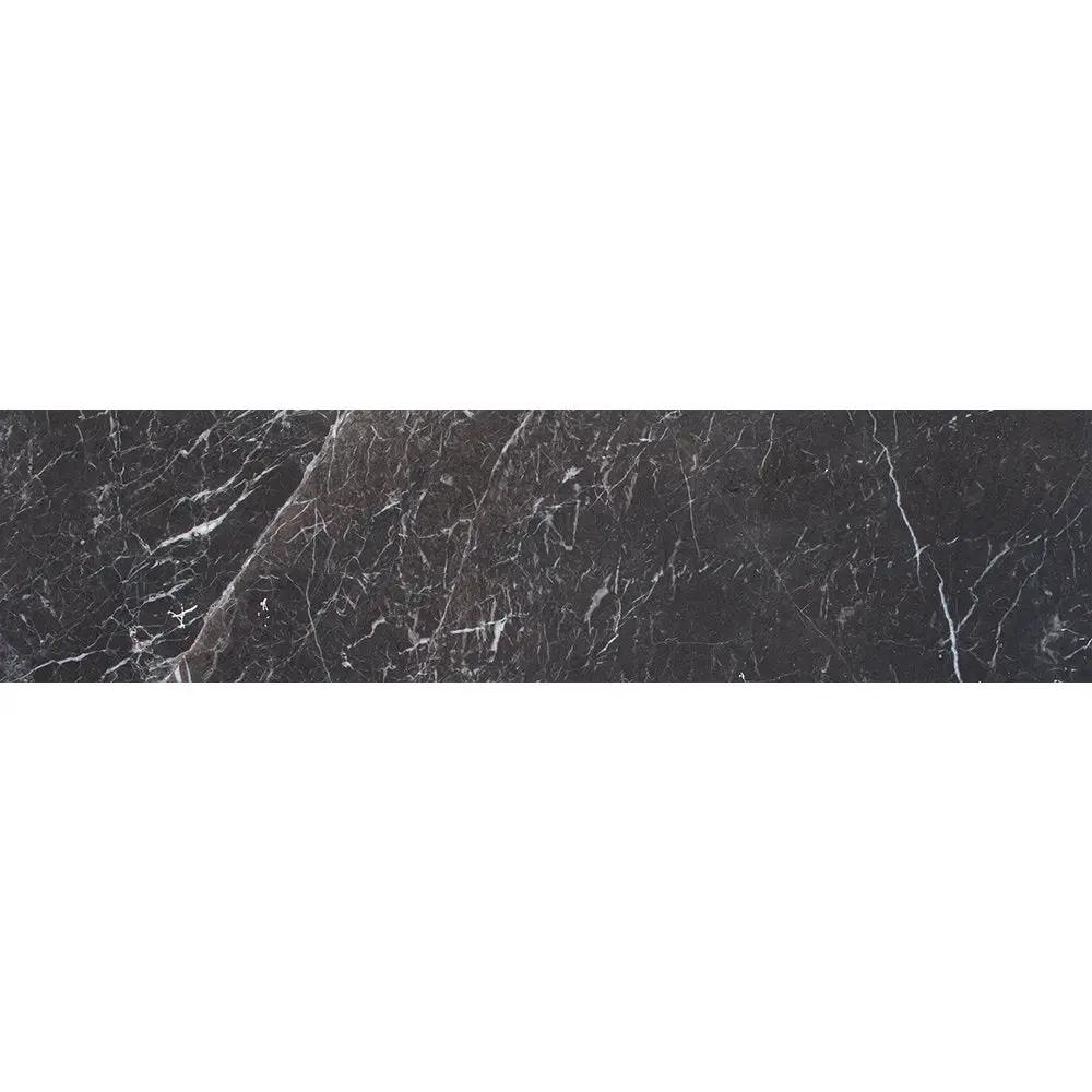 Noir Elegance Honed Marble Tiles 3x12