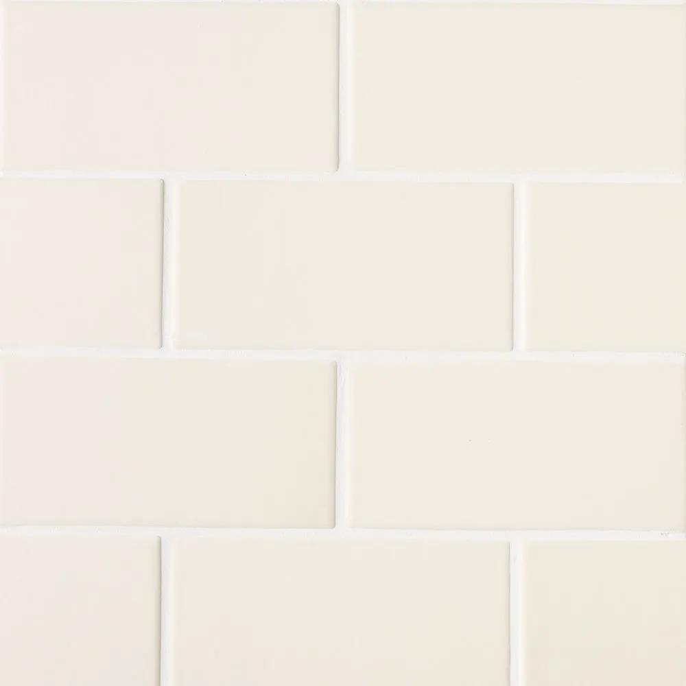 Conch Matte Subway Ceramic Tiles 3x6