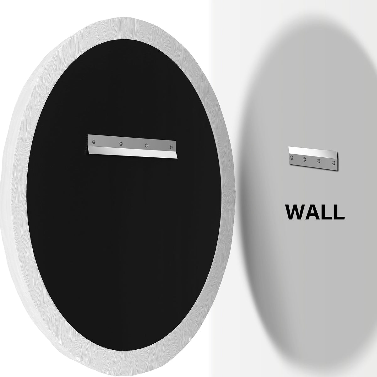 James Martin Terra 30" Mirror, Limestone