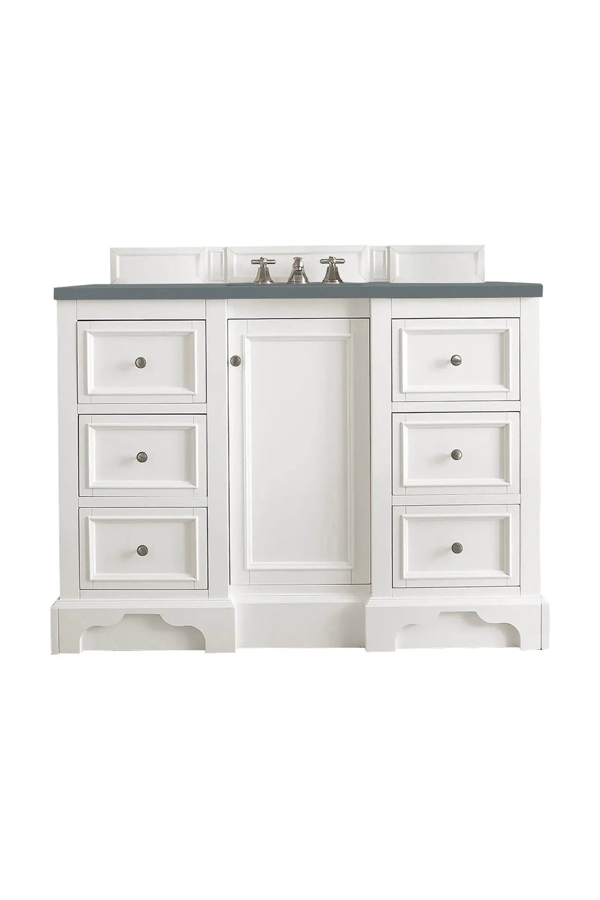 James Martin De Soto 48" Single Bathroom Vanity, Bright White