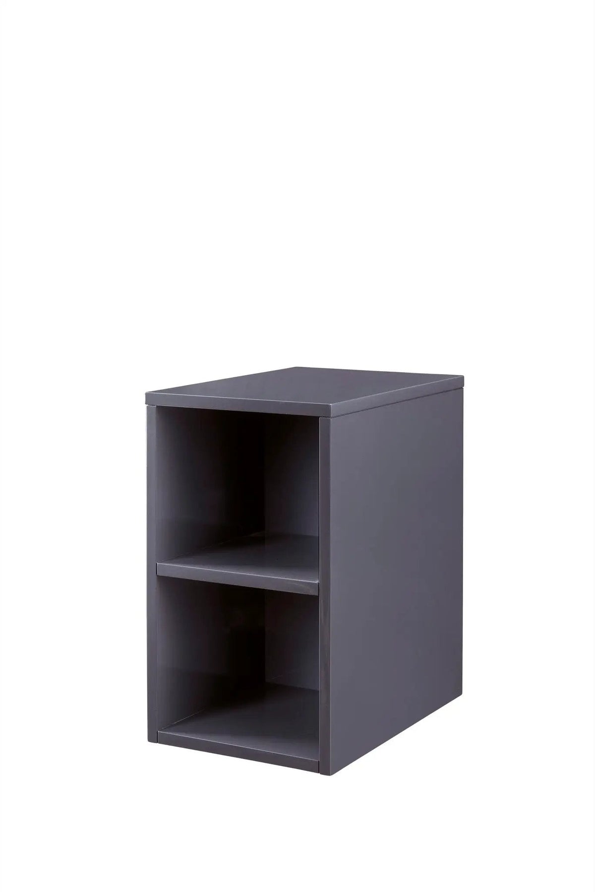James Martin Milan 12" Storage Cabinet, Modern Grey Glossy