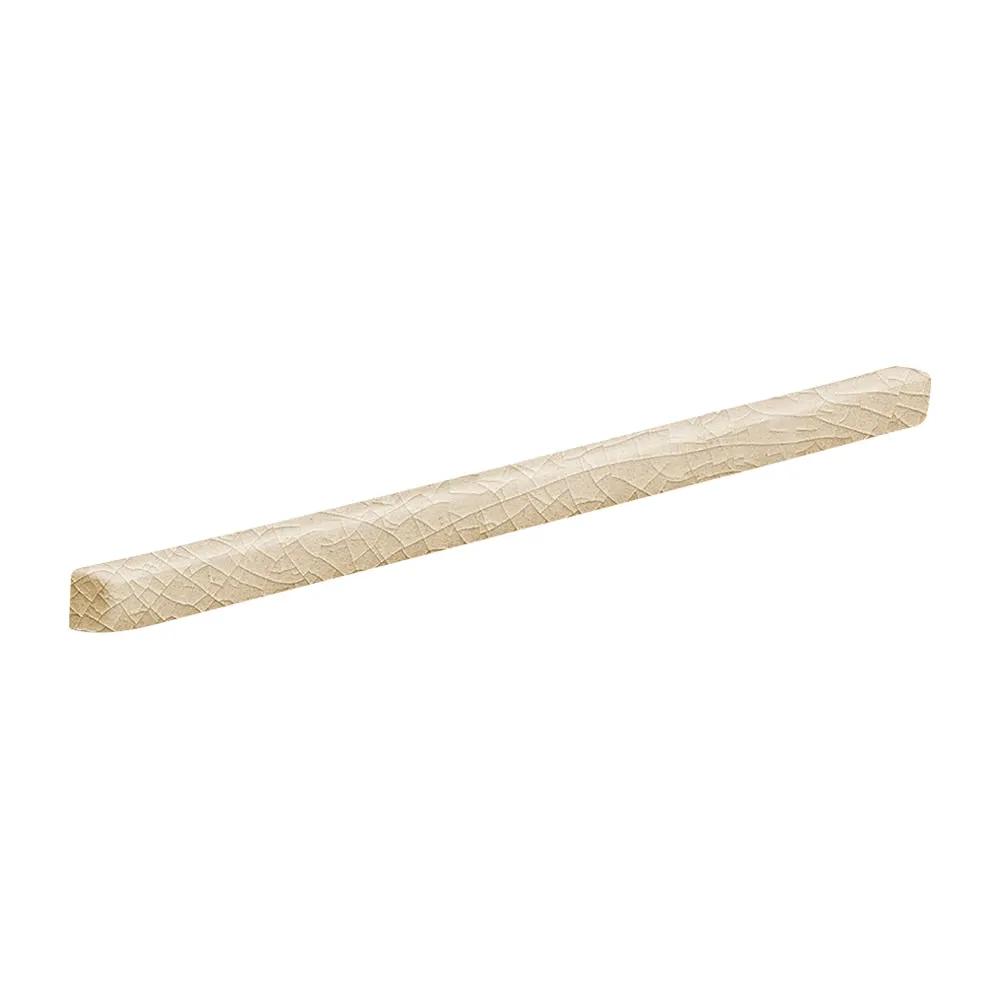 Jasmine Crackled Edge Trim Ceramic Moldings 3/8x6