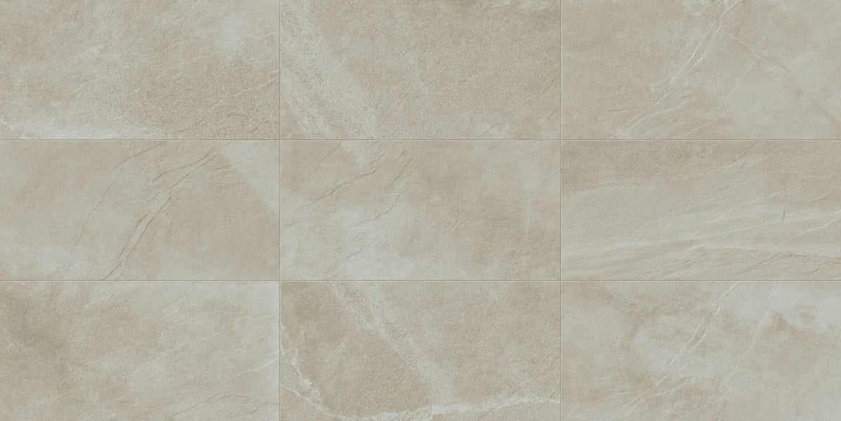 Journey Cozy Beige Covebase Stone Look Porcelain Moldings 6x12
