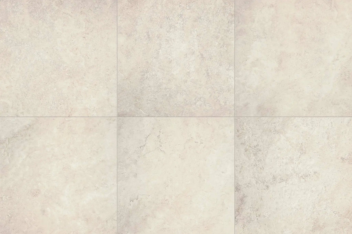 Frontier20 Travertine Select Cross Cut Pearl L Shape Corner Closure Right Look Porcelain Moldings 12x24
