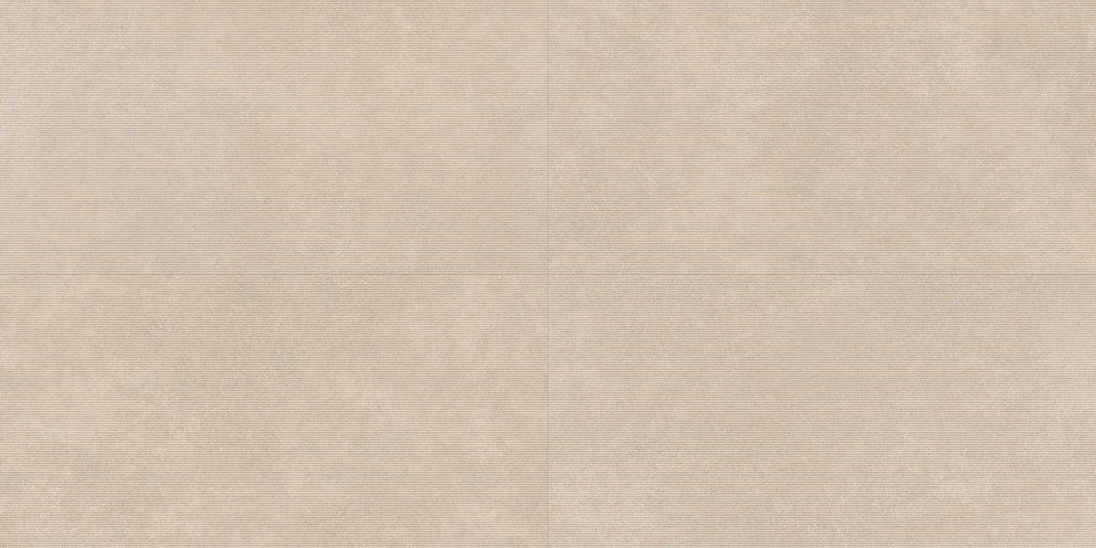 Veneer World Atelier Infinity Stripe Desert Stone Look Porcelain Accent Tiles 24x48