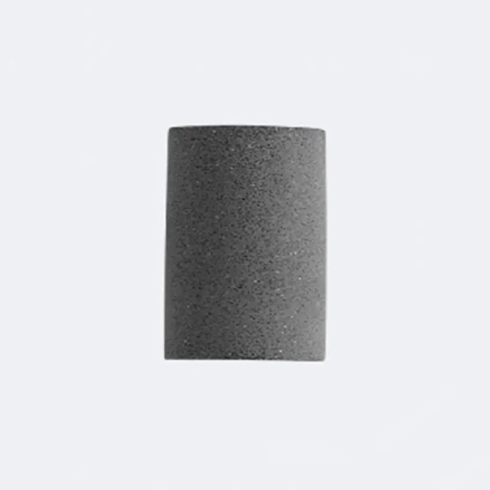 DecorBites™ Minimalistic LED Wall Light: Half Cylinder Living Room Sconce with Cement Fixture