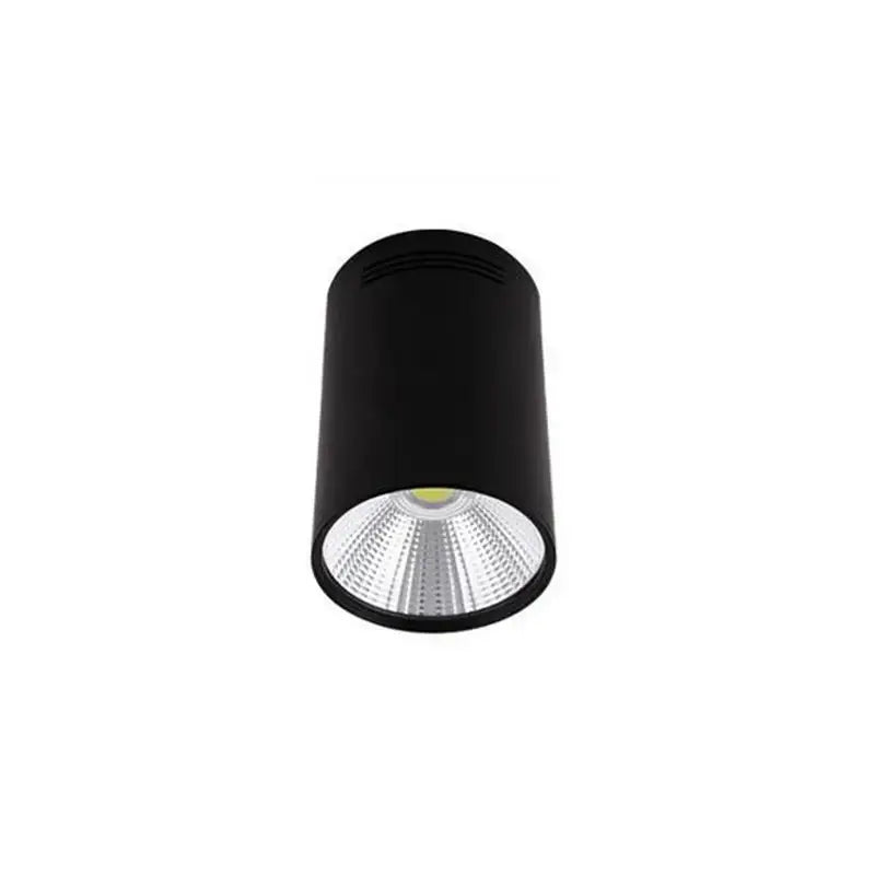 Modern black cylindrical pendant ceiling spot light for kitchen