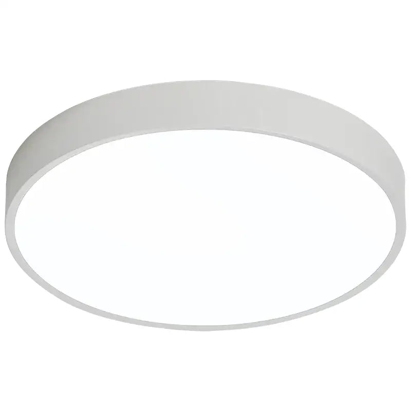 Modern black round dimmable led ceiling light for bedroom