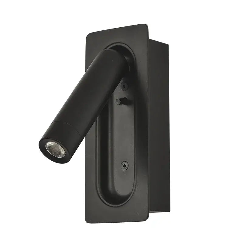 Modern black & white led bedside wall lamp bedroom reading light