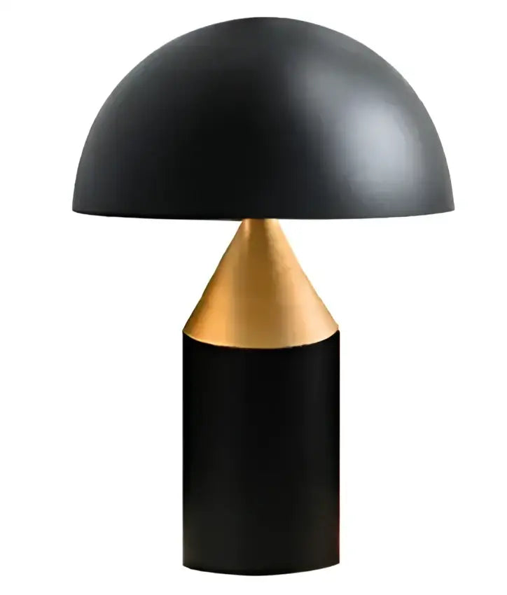 Modern brass mushroom metal led table lamp bedroom night light