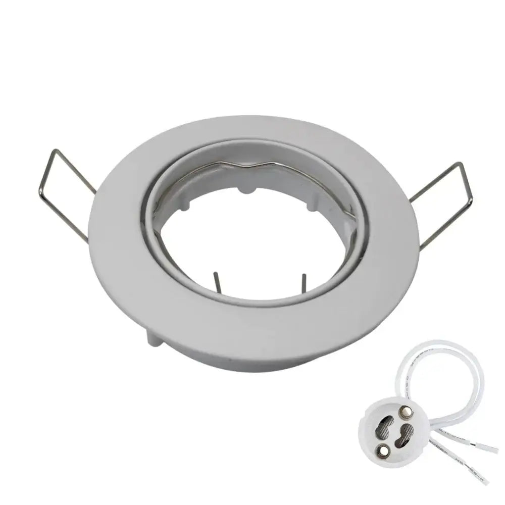 Modern brushed stainless steel adjustable led ceiling downlight kitchen