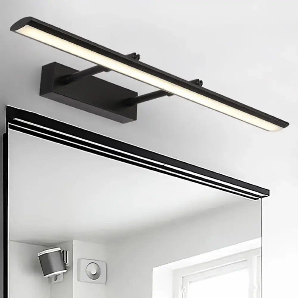 Modern chrome led vanity light fixture bathroom led light type