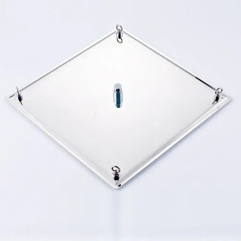 Modern chrome square rainfall shower head bathroom fixture