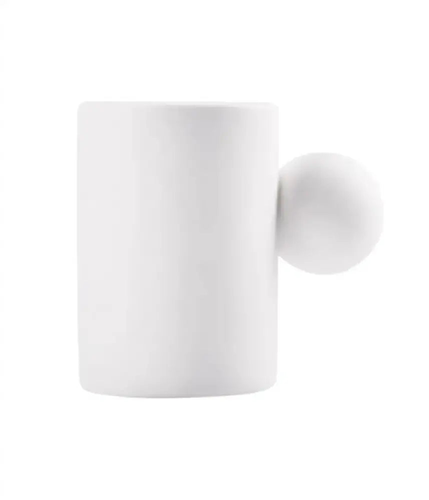 Modern cream ceramic cup and saucer set dining room cloud base