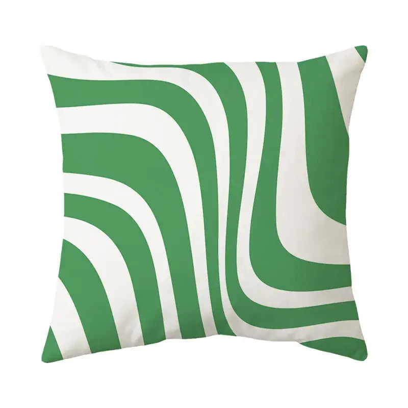 Modern floral butterfly pillowcase living room botanical decor