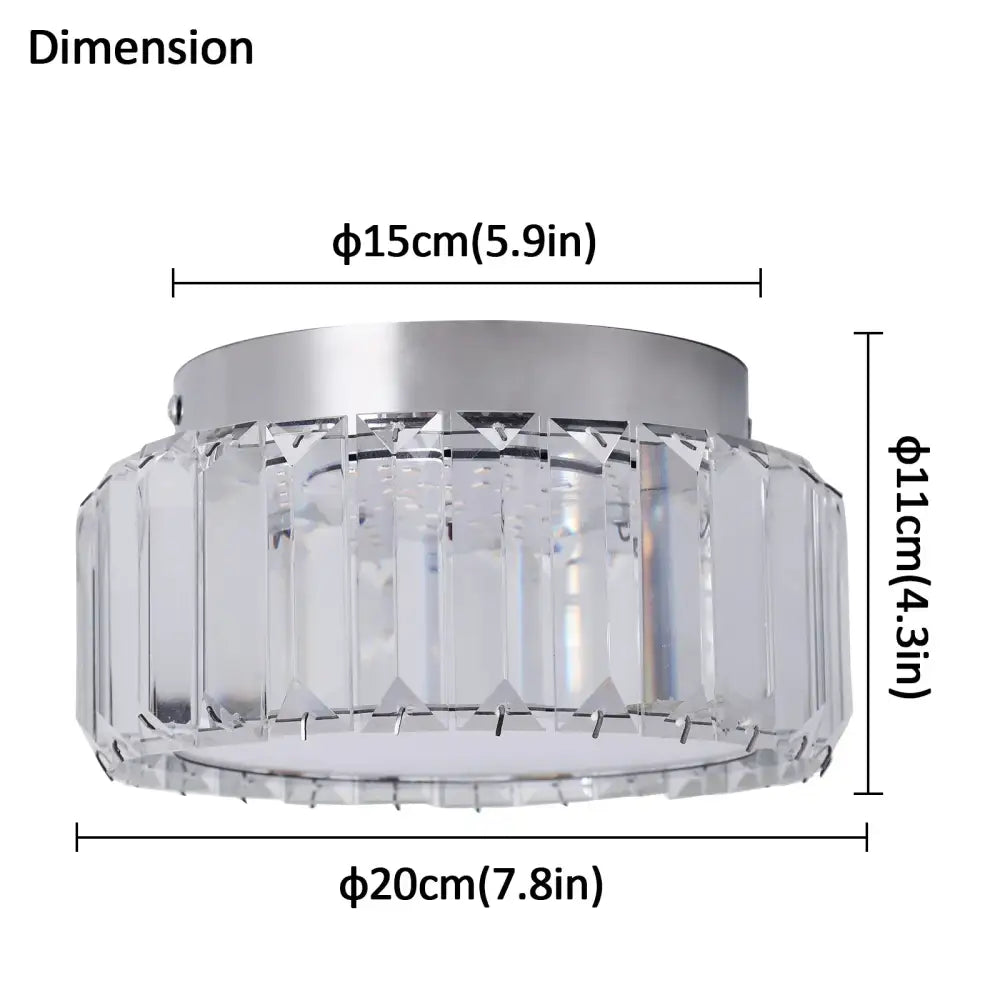 Modern gold crystal led ceiling light dining room chandelier