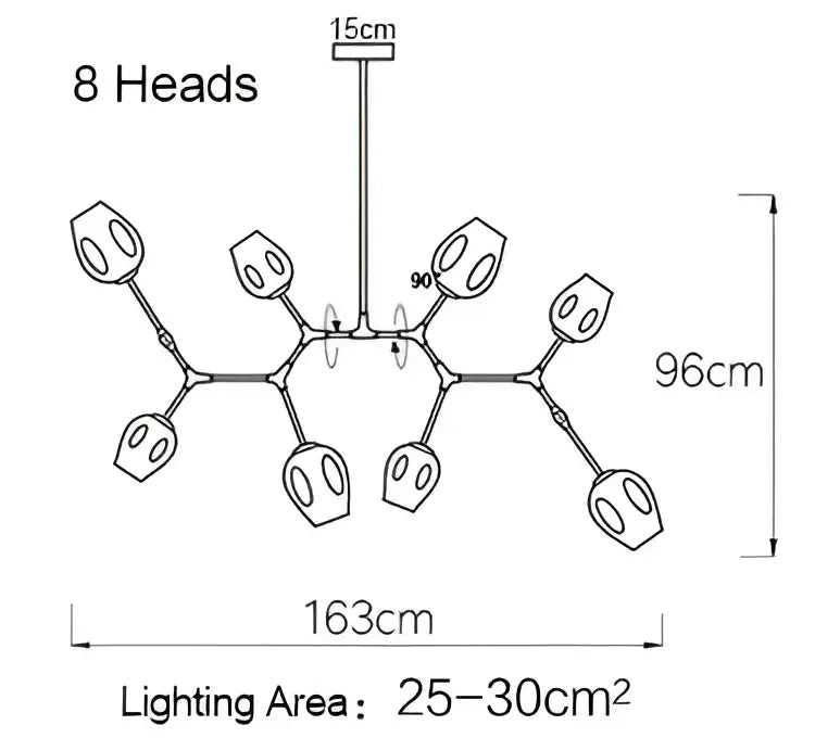 Modern gold glass pendant lights for dining room