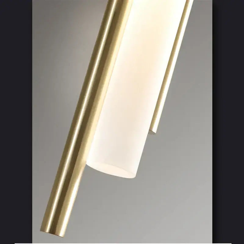Modern golden led wall lamp for bedroom ambient lighting