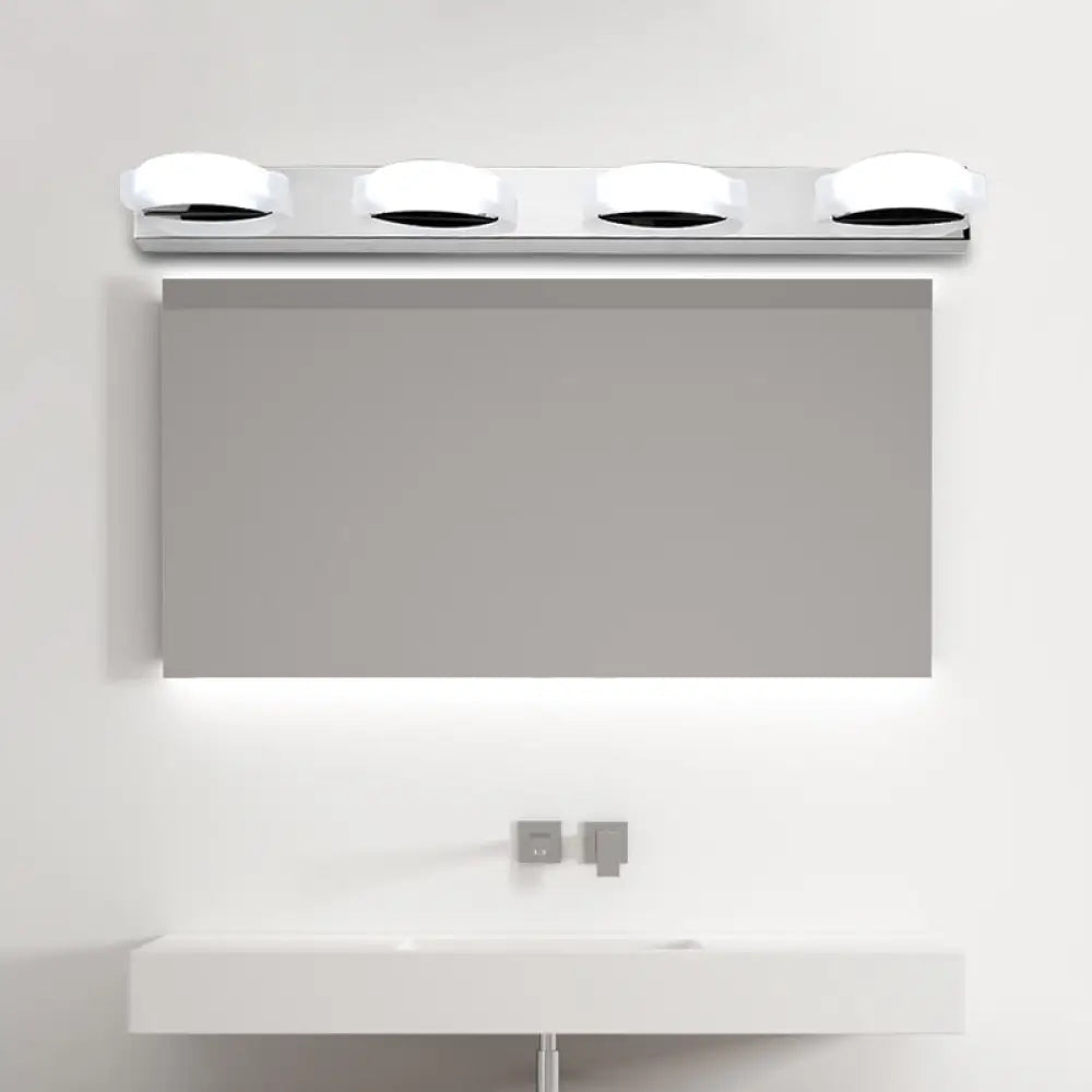 DecorBites™ Modern LED Vanity Mirror Light with Rotatable Acrylic Design and Warm/White Lighting - Perfect for Bathrooms