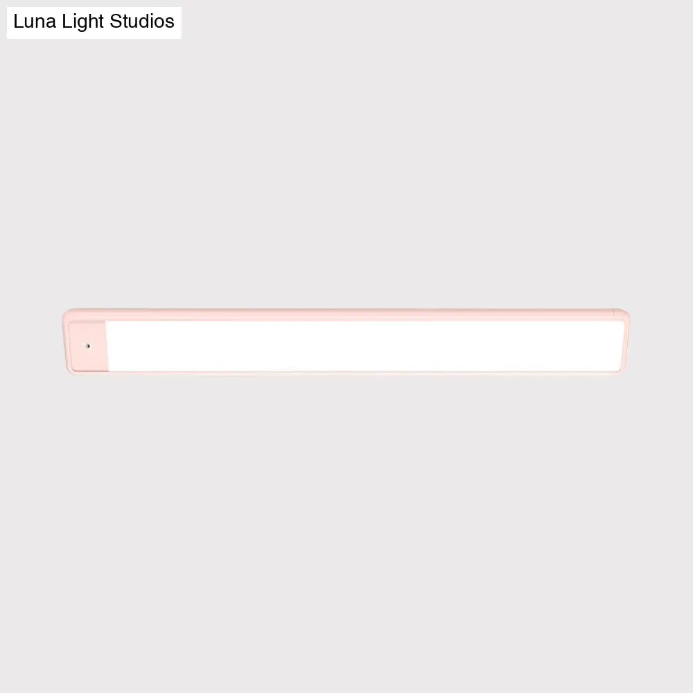 DecorBites™ Modern LED Vanity Wall Sconce in Pink for Bedroom