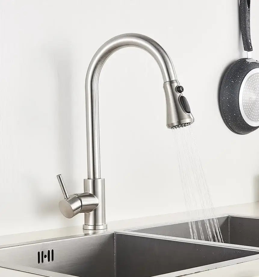Modern matte black bathroom faucet set – bathroom sleek spout