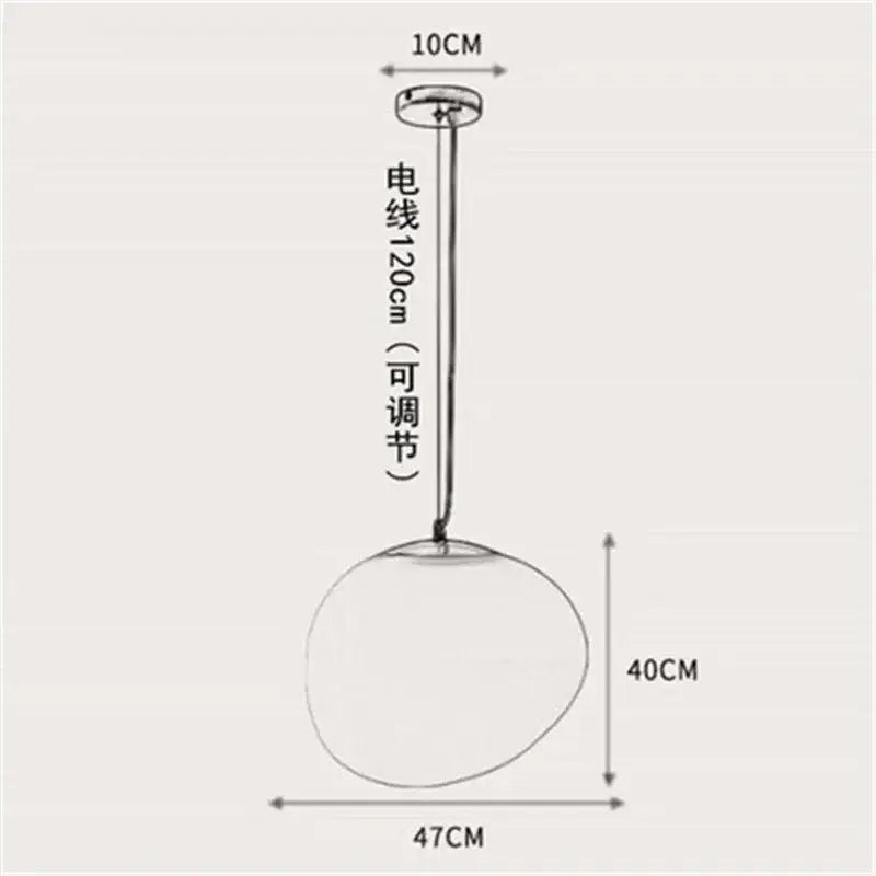 Modern matte white glass pendant light for kitchen and dining room