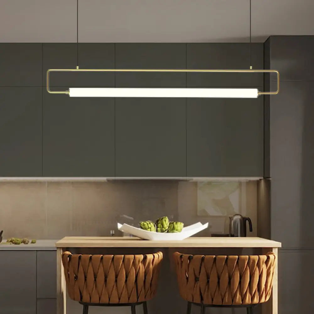 DecorBites™ Modern Metal LED Ceiling Pendant Light for Dining Table and Island