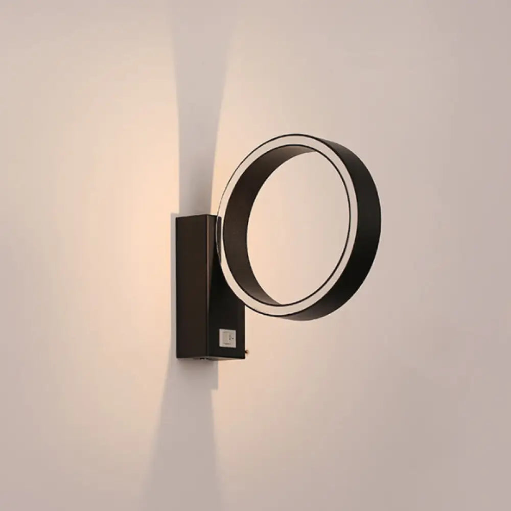 DecorBites™ Modern Minimalist LED Wall Sconce with Adjustable Aluminum Fixture – Warm or White Light for Living Room Décor