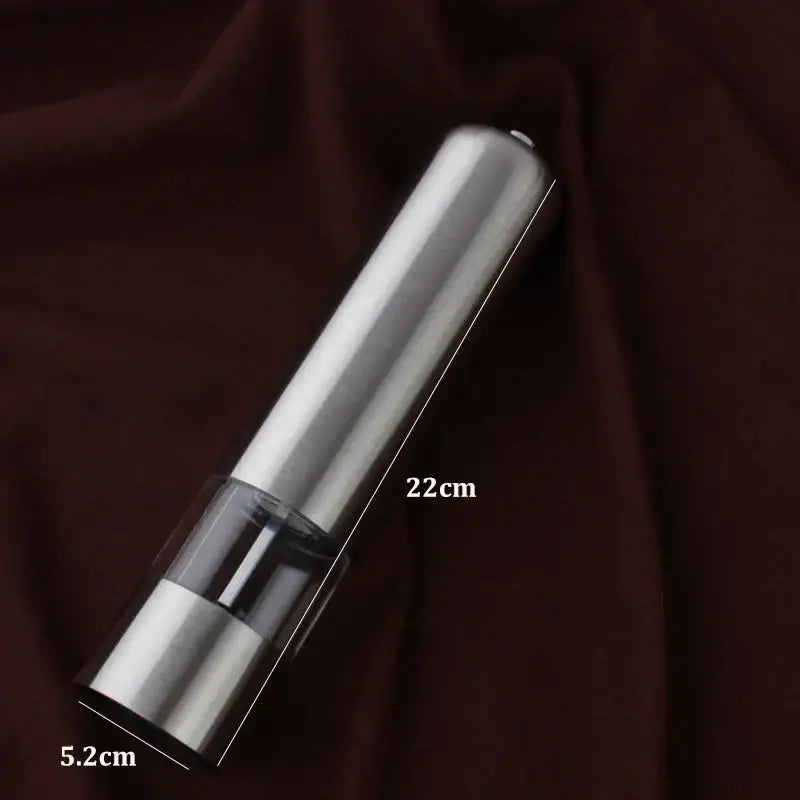Modern stainless steel electric salt pepper grinder kitchen tool