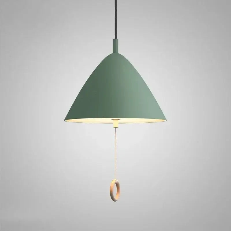 Modern trio color designer pendant light dining room pull switch