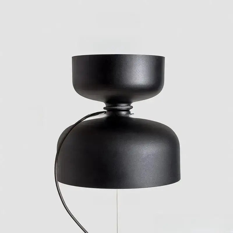 Modern white and copper ceramic pendant light dining room