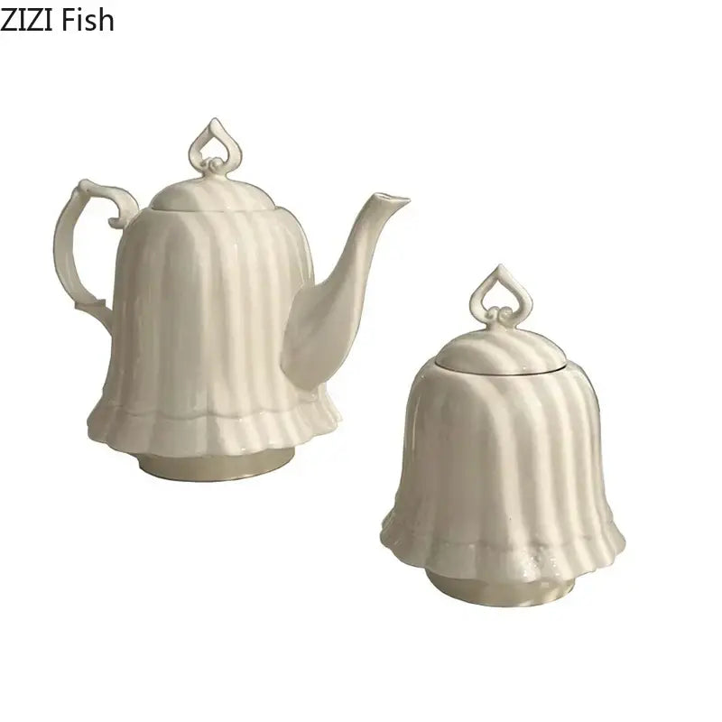 Modern white ceramic tissue box with camellia flower for living room