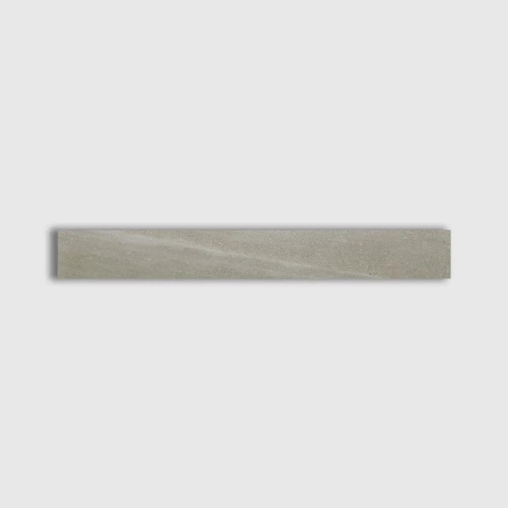 Montenapoleone Glazed Bullnose Stone Look Porcelain Base 3x24
