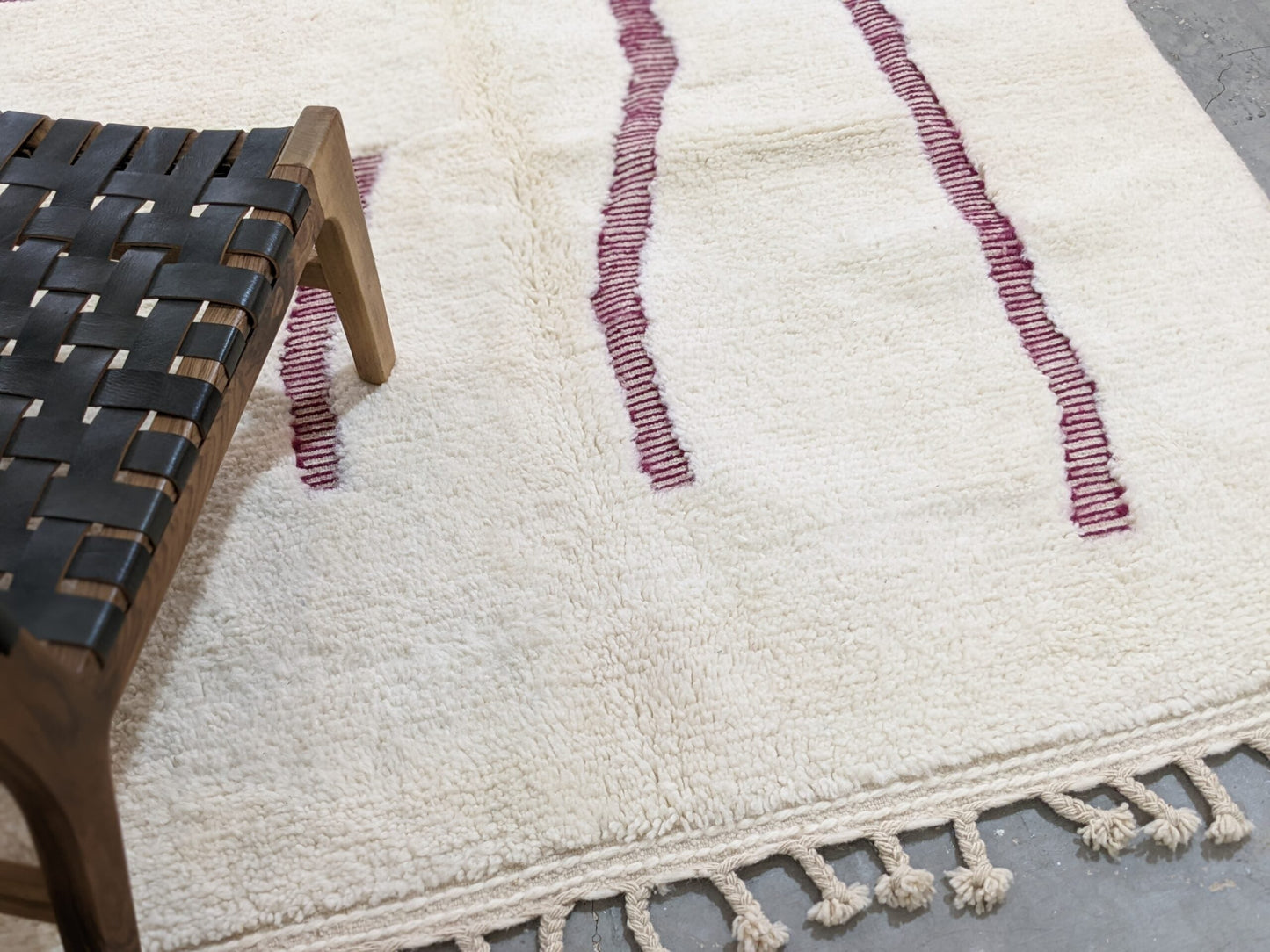DecorBites™ Moroccan Handmade Traditional Beni Ouarain Rug 258 X 164 cm