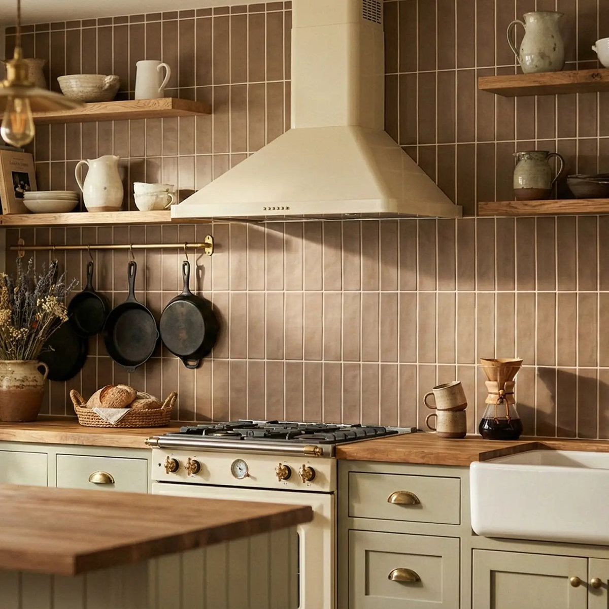 Delos Sun Matte Subway Glass Tiles 2x6