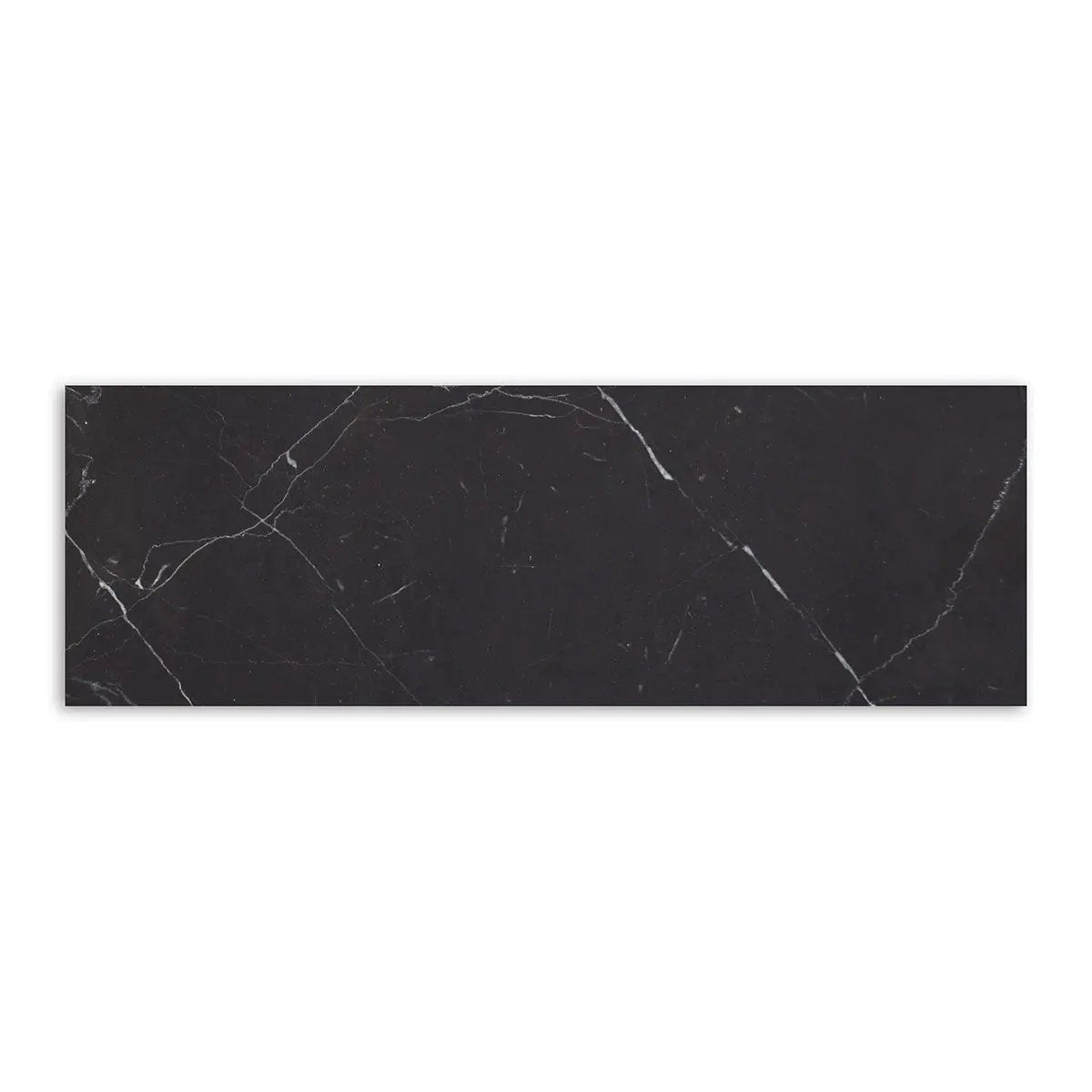 Nero Marquina Premium Honed Marble Tiles 4x12