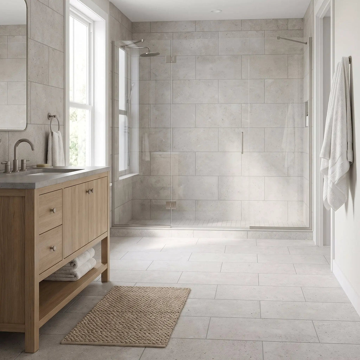 Octavia Bone Porcelain Tiles 12x24