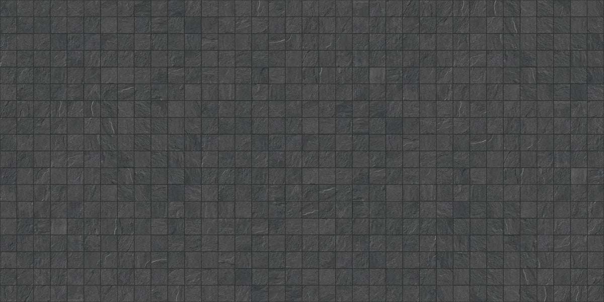 Trek Anthracite Mosaic A Slate Look Porcelain Mosaics 12x12