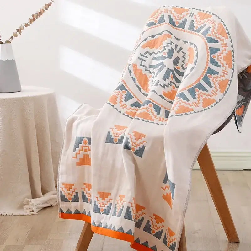 Playful cream lions bath towel bathroom quick dry cotton